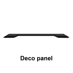 Deco panel black