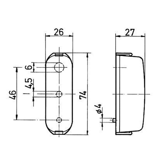 Front Marker Light PL 96 - Image 2