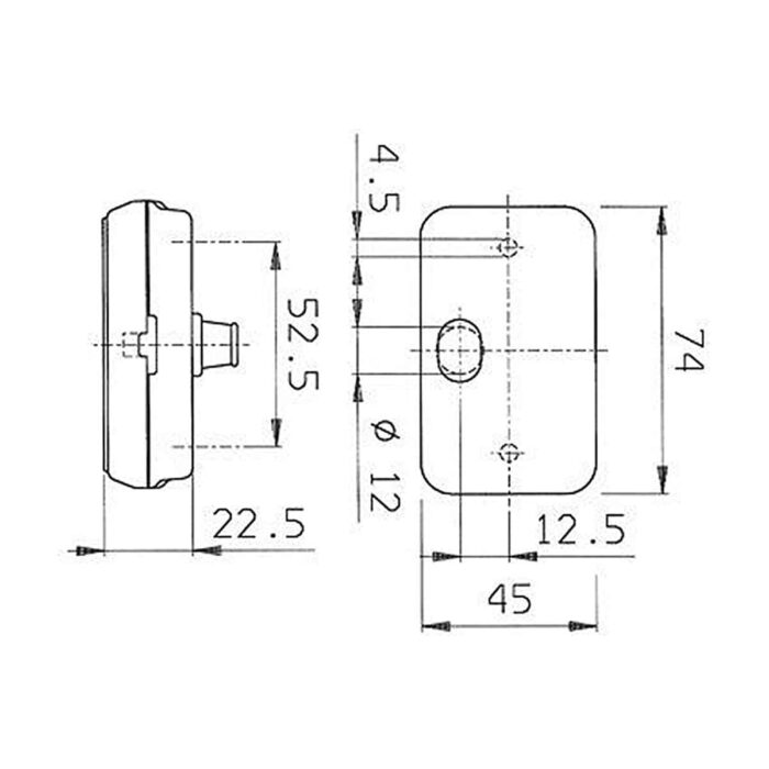 Front Marker Light PLR 130 - Image 2