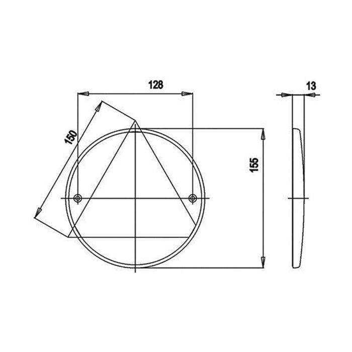 Triangular Reflector DR 110 - Image 2