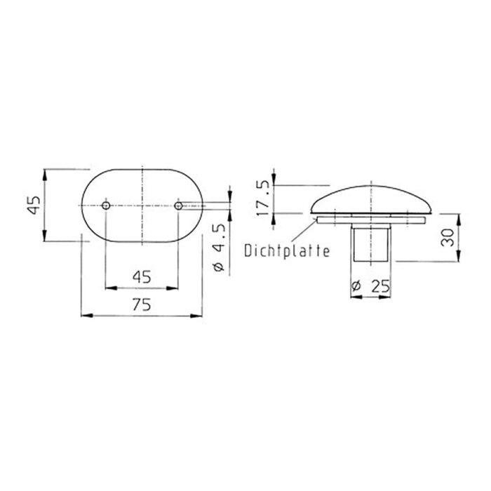 Front Marker Light PL 2000 - Image 2