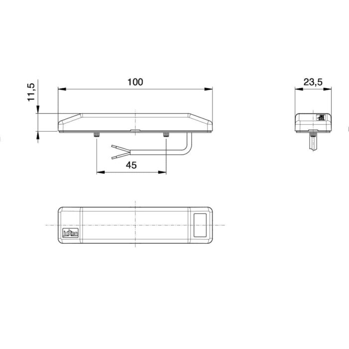 Front Marker Light PLR 2019 / 2019-1 - Image 2
