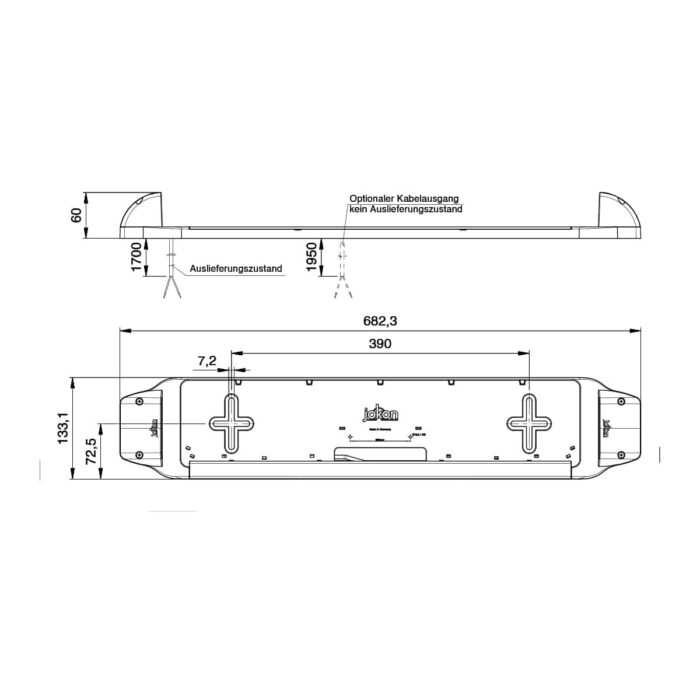Kennzeichenhalter KH 590b – Bild 2