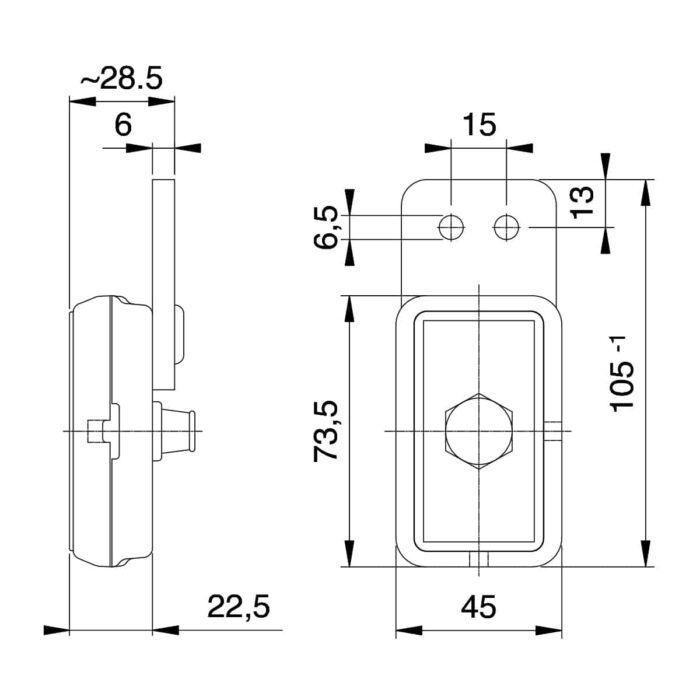 Side Marker Light SMLR 130 (elastic support) - Image 2