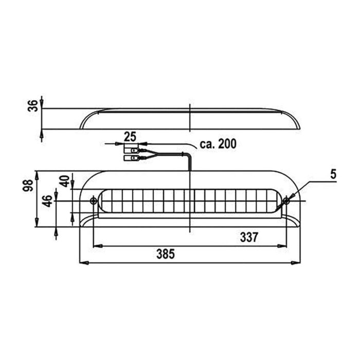 3rd Brake Light (CHMSL) ZHBL 03 - Image 2
