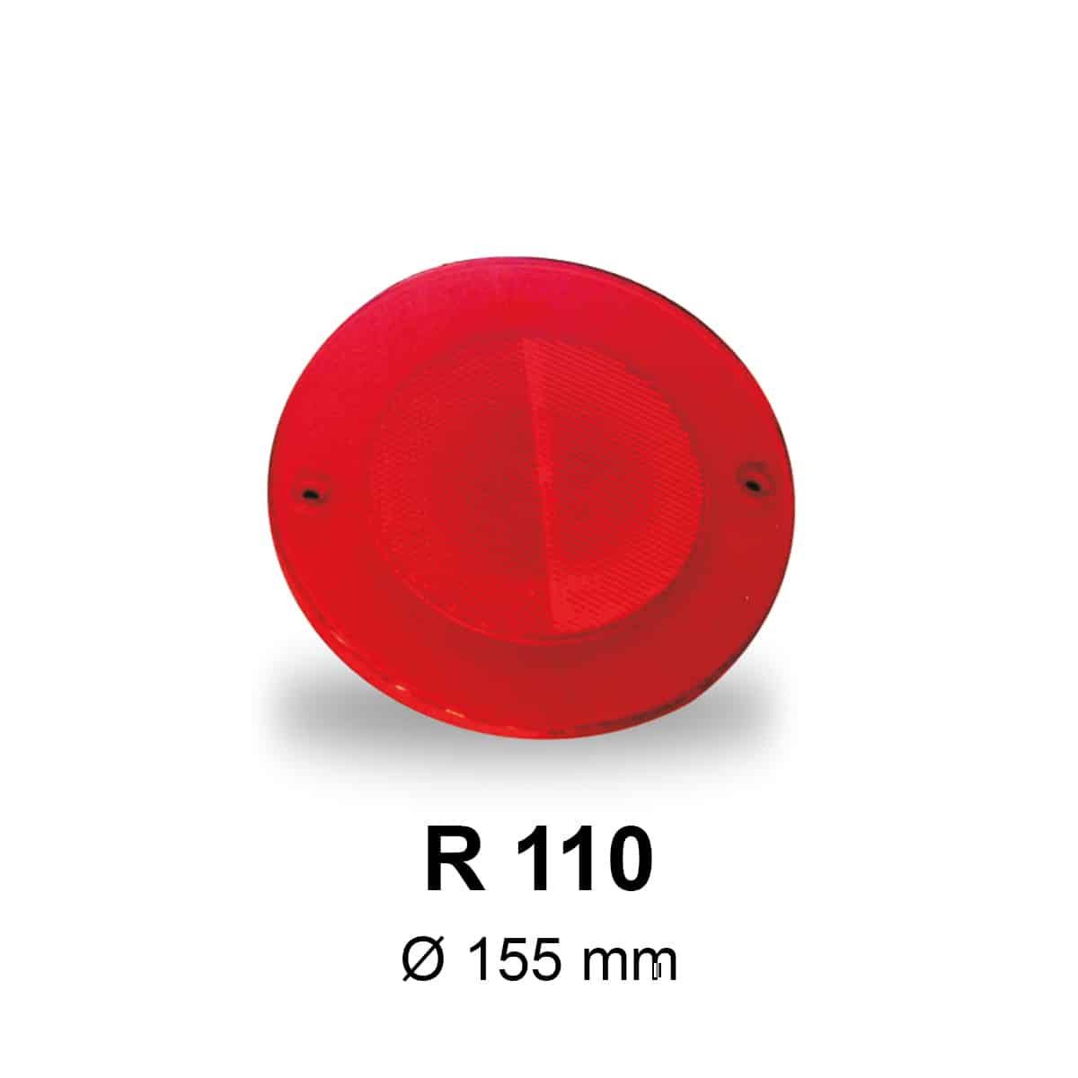 Jokon Rückstrahler Reflektor R110 rot Ø155mm 