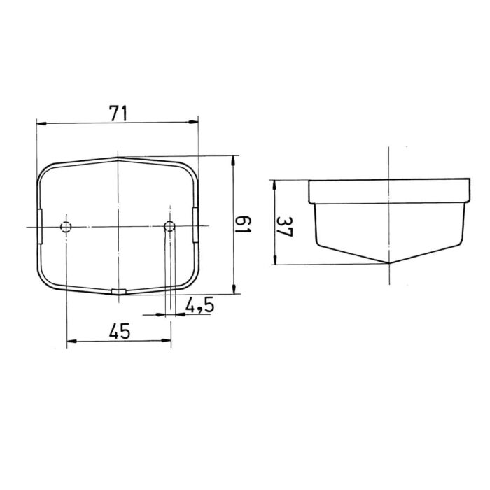 End-Outline Marker Light SPL 115 - Image 2