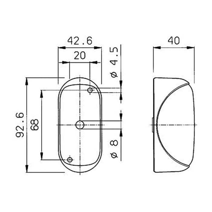Umrissleuchte SPL 2000 (mit Maske) – Bild 2