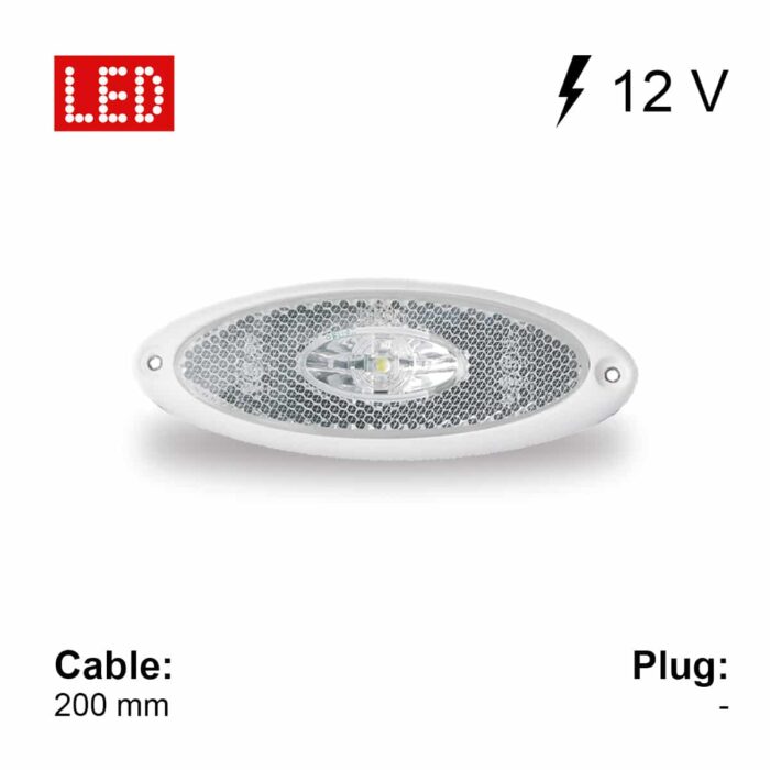 Front Marker Light PLR 2010 (white)