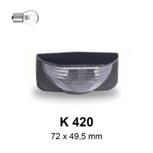 Number Plate Light K 420