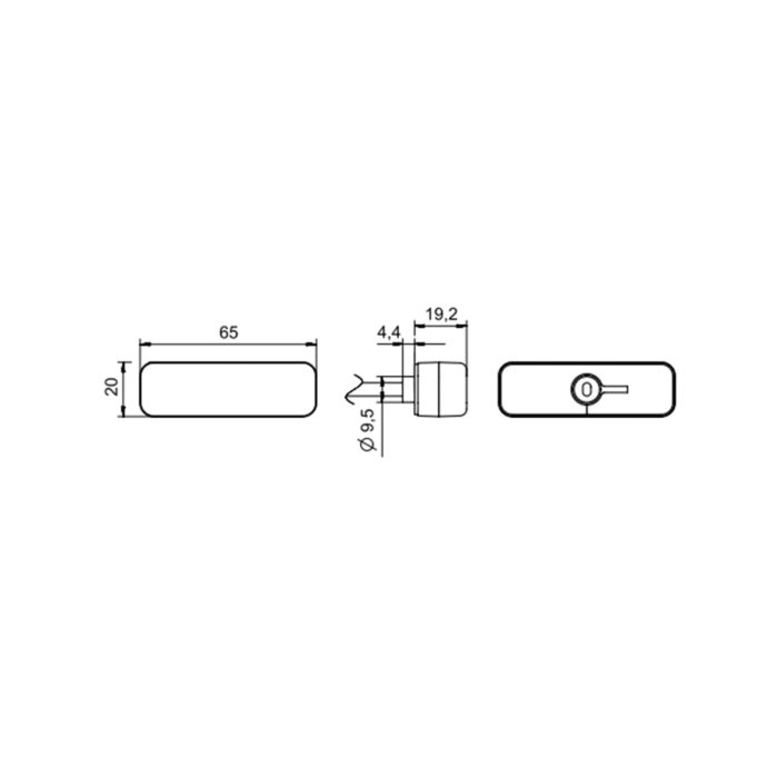 Begrenzungsleuchte PL 40 Black Series – Bild 2