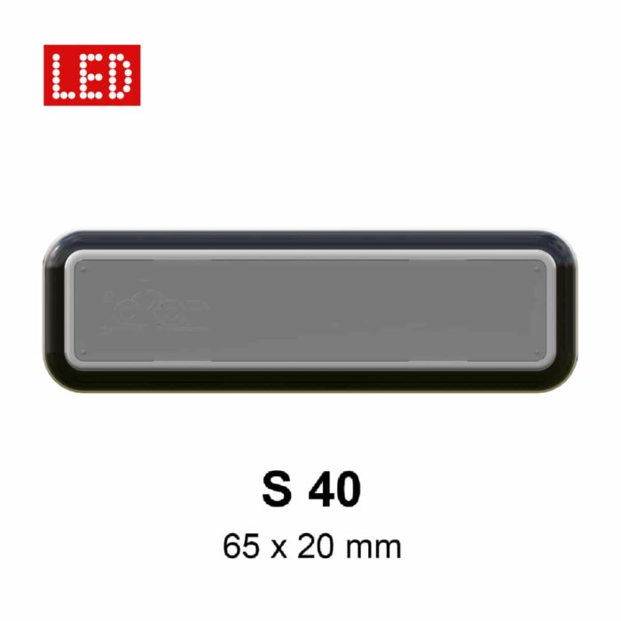 Schlussleuchte S 40 Black Series